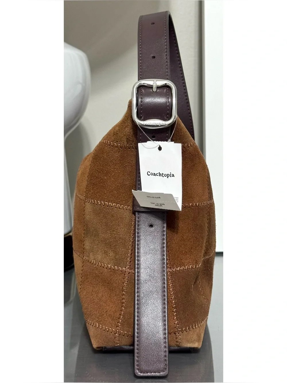 COACH COACHTOPIA Alter/Ego Slouchy Shoulder Bag, RUSSET BROWN
